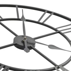 VidaXL Wandklok Vintage-stijl Met Quartz-mechanisme XXL 80 Cm Metaal -Vidaxl 54b9018e90c746d9a0bc4f3dcd05b8a5