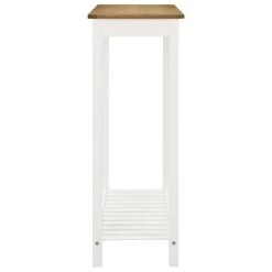 VidaXL Bartafel 100x40x110 Cm Massief Eikenhout -Vidaxl 5851e3f1b6fa460dbf3007d94a3a957f