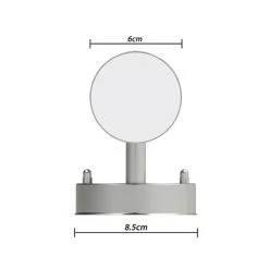 VIDAXL Buitenlamp RVS Savona Met Sensor (2 Stuks) -Vidaxl 5ef929ff661a435bbdd0ecc674ab55da