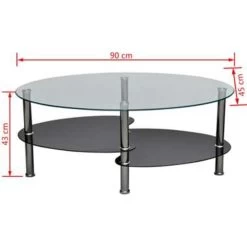VidaXL Salontafel Met Exclusief Ontwerp Zwart 5 VidaXL Salontafel Met Exclusief Ontwerp Zwart -Vidaxl 62440bc593044e1e9676668ee2469e8f