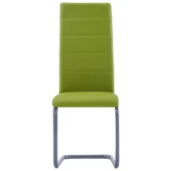 VidaXL Eetkamerstoelen 2 St Kunstleer Groen -Vidaxl 6572f11ae0ff4357bb39608681d141fc