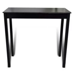 VidaXL Bartafel 115x55x107 Cm MDF Zwart -Vidaxl 681394e7399945168ec8d1ec00704aa7