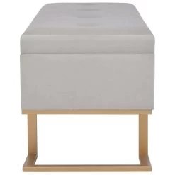 VidaXL Bankje Met Opbergvak 105 Cm Fluweel Grijs 6 VidaXL Bankje Met Opbergvak 105 Cm Fluweel Grijs -Vidaxl 6b853db9d7c948169444f70faf69a3e3