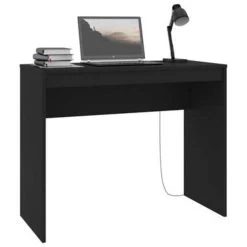 VidaXL Bureau 90x40x72 Cm Bewerkt Hout Zwart -Vidaxl 6c9f9acbc2964692ad45c00008e9eb7c