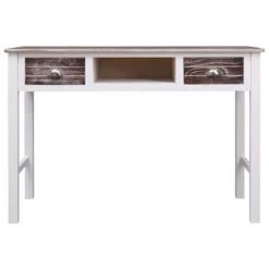 VidaXL Schrijftafel 110x45x76 Cm Hout Bruin -Vidaxl 6f78f2453fd34cc894759725852521d6