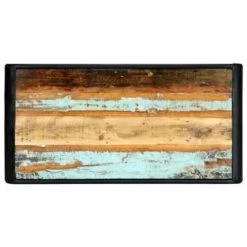 VidaXL Eettafel 118x60x76 Cm Massief Gerecycled Hout -Vidaxl 71467f20e6e2476cafe35a14814b1b89