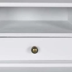 VidaXL Kaptafel Femke Met Lades Wit -Vidaxl 7a9888e18e444dbfae5ffe2b4ba5a21f