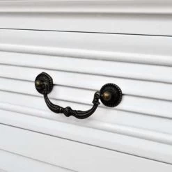 VidaXL Bureau Ministre Wit 140x48x80 Cm -Vidaxl 7ae5ff8289084ca0be5c3c720e5f0fc0