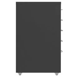 VidaXL Ladeblok Verrijdbaar 28x41x69 Cm Metaal Antracietkleurig -Vidaxl 7d44bf16f26341f28c0cf340ff8f54e2