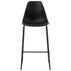 VidaXL Barstoelen 2 St Kunststof Zwart -Vidaxl 7d878c9b055d465a8876b33c7393c6ef