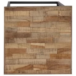 VidaXL Plantentafelset Gerecycled Teakhout 3-delig -Vidaxl 7f588c6b14f646809b8114e6dcc0af3c