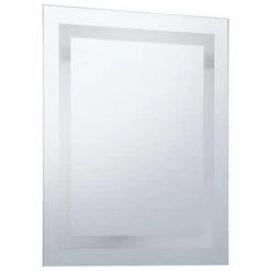 VidaXL Badkamerspiegel LED Met Aanraaksensor 60x80 Cm -Vidaxl 83f775070ef34351937bf6c2afdc2a88
