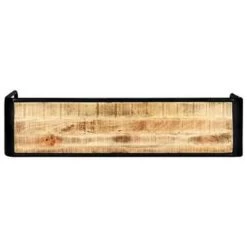 VidaXL Wandtafel 140x35x76 Cm Massief Ruw Mangohout 6 VidaXL Wandtafel 140x35x76 Cm Massief Ruw Mangohout -Vidaxl 89290233d9694dfdbb070ce150c601ab