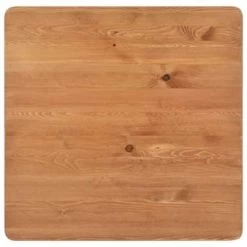 VidaXL Bartafel 60x60x108 Cm Massief Grenenhout Staal Zwart -Vidaxl 8b2bb68315da4aadabe24039d5c7fb5f