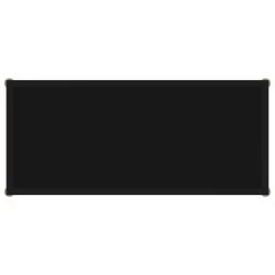 VidaXL Wandtafel 80x35x75 Cm Gehard Glas Zwart -Vidaxl 8fc1ffde7edb4f438e49b784dd691abf
