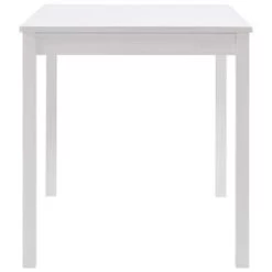VidaXL Eettafel 140x70x73 Cm Grenenhout Wit -Vidaxl 9405ddebbaf64db683b18c7be1e3a4ef