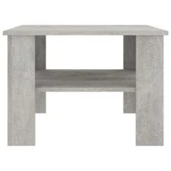 VidaXL Salontafel 60x60x42 Cm Bewerkt Hout Betongrijs -Vidaxl 9cd9fd2107fe4aaabed65d858610c8ae