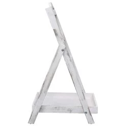 VidaXL Krijtbord Op Standaard 33x39x75 Cm Hout Wit 6 VidaXL Krijtbord Op Standaard 33x39x75 Cm Hout Wit -Vidaxl 9ed7f1dd10a143338aa916fe1e8a4a06