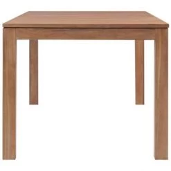 VidaXL Eettafel 180x90x76 Cm Teakhout Met Natuurlijke Afwerking -Vidaxl 9f1ab3950c094ec8a38f72a04ed1bd50