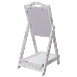 VidaXL Krijtbord Op Standaard 33x39x75 Cm Hout Wit 7 VidaXL Krijtbord Op Standaard 33x39x75 Cm Hout Wit -Vidaxl a1641b57ad194c888bcb13a1652fd918