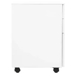 VidaXL Ladeblok Verrijdbaar 39x45x60 Cm Staal Wit -Vidaxl aace86f6ca4641f697dcdf99c141e76e