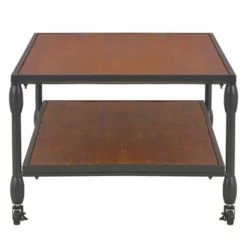 VidaXL Salontafel Met Schap 120x60x40 Cm Massief Vurenhout -Vidaxl b16a6ad3e2474df294ed2d064e9f2cdc