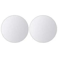 VidaXL 16 St Spiegeltegels Rond Glas -Vidaxl b3583edcd400458f94dd9c0fc2bed3a5