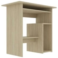 VidaXL Bureau 80x45x74 Cm Spaanplaat Sonoma Eikenkleurig -Vidaxl c1d921efb233469c8efb902f1d31f922