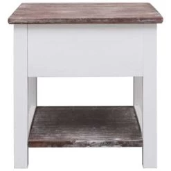 VidaXL Bijzettafel 40x40x40 Cm Paulowniahout Bruin -Vidaxl c1e749537265460fa2cba9aeac0ccd20