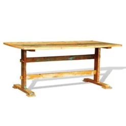 VidaXL Eettafel Vintage Stijl Gerecycled Hout -Vidaxl c256108a064f4a42b2c1ab0056c765e6