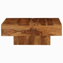 VidaXL Salontafel 80x80x30 Cm Massief Acaciahout -Vidaxl c6af28142d2149a992e44d4ebc6a07eb