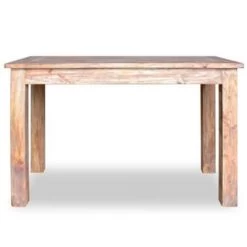 VidaXL Eettafel 120x60x77 Cm Massief Gerecycled Hout -Vidaxl c9643fc9014740709717bd294b61a26c