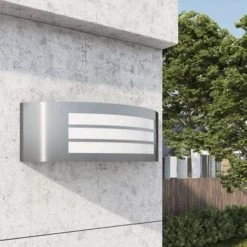 VidaXL Tuinwandlamp Roestvrij Staal -Vidaxl d062a18f360f407b92e624ee4a080a08