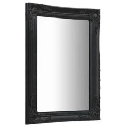 VidaXL Wandspiegel Barok Stijl 50x80 Cm Zwart -Vidaxl d095195b50bc4007963cbcca6bde0796