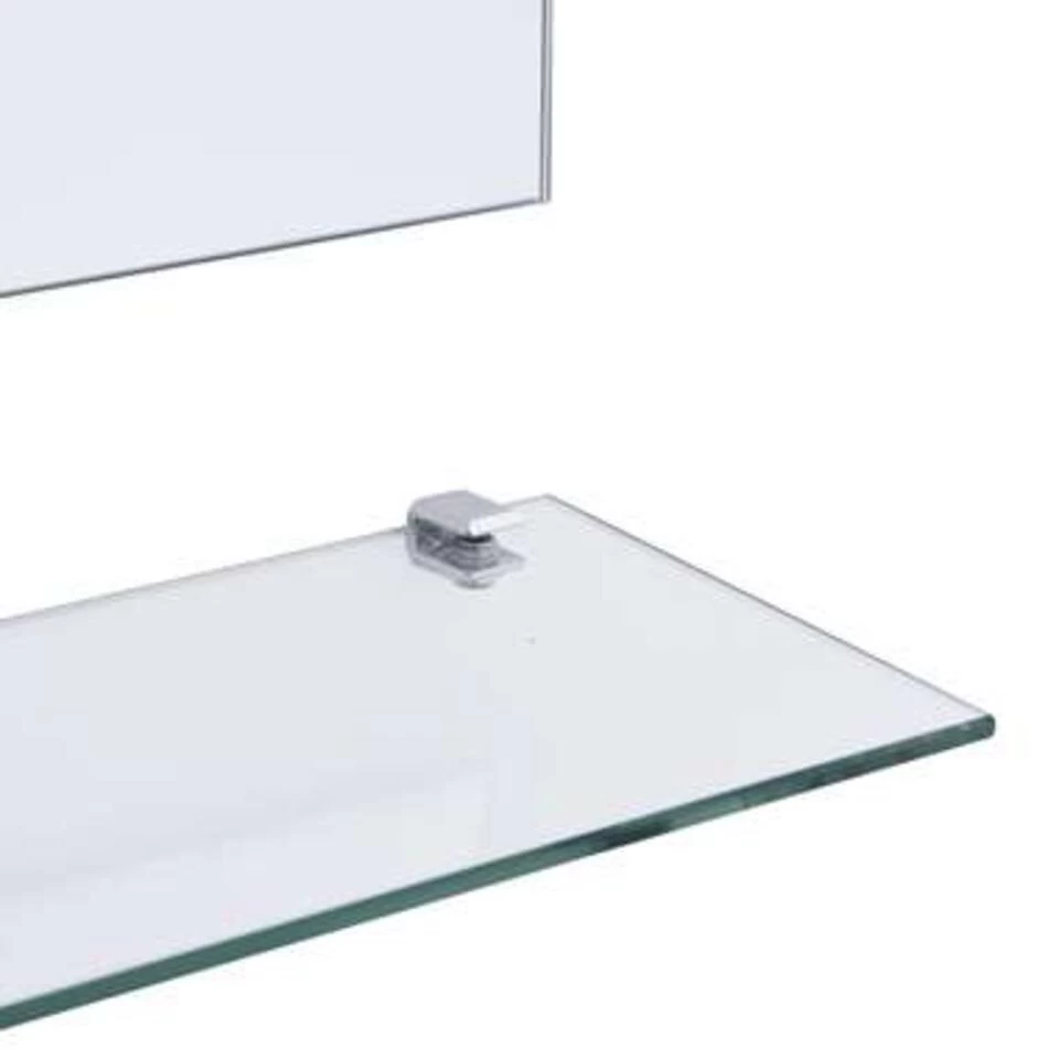 VidaXL Wandspiegel Met Schap 50x60 Cm Gehard Glas 4 VidaXL Wandspiegel Met Schap 50x60 Cm Gehard Glas - Afbeelding 4