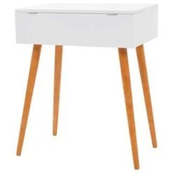 VidaXL Kaptafel Met Spiegel 60x40x75 Cm MDF -Vidaxl dc6bd3dc052d482ea901da87c0e5e226