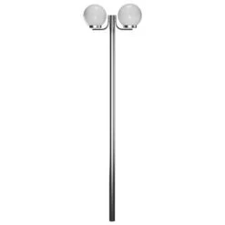 VidaXL Tuinlantaarn Met 2 Peertjes 220 Cm -Vidaxl e534bf187a614a1bb8c7f0081c565d0c