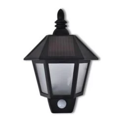 VIDAXL Solar Muurlamp Met Bewegingssensor -Vidaxl e846e540246b4e248d289cea17d1da25