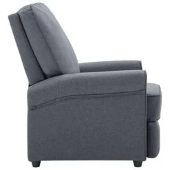 VidaXL Televisiefauteuil Stof Donkergrijs Fauteuil Tv-Stoel Leunstoel Zetel -Vidaxl ea09c27aa9ac4749bda43240826fcbb4