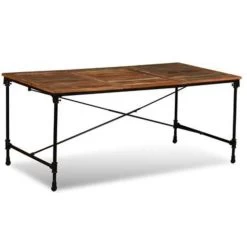 VidaXL Eettafel 180 Cm Massief Gerecycled Hout -Vidaxl eb8d507e57e64d04955d087f5b5d4667