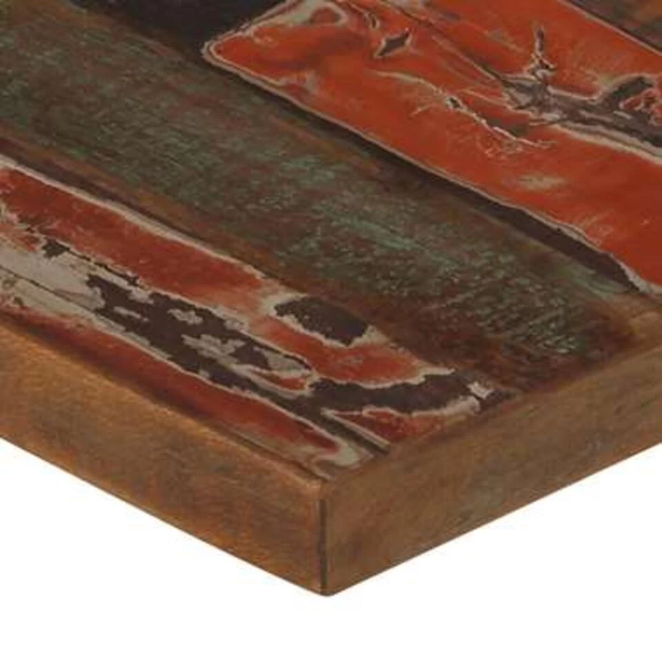VidaXL Bartafel 150x70x107 Cm Massief Gerecycled Hout Meerkleurig 4 VidaXL Bartafel 150x70x107 Cm Massief Gerecycled Hout Meerkleurig - Afbeelding 4