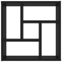 VidaXL Wandschap 45,1x16x45,1 Cm Spaanplaat Zwart -Vidaxl ed8768b07cfa4d1e9684aff878e06a5d
