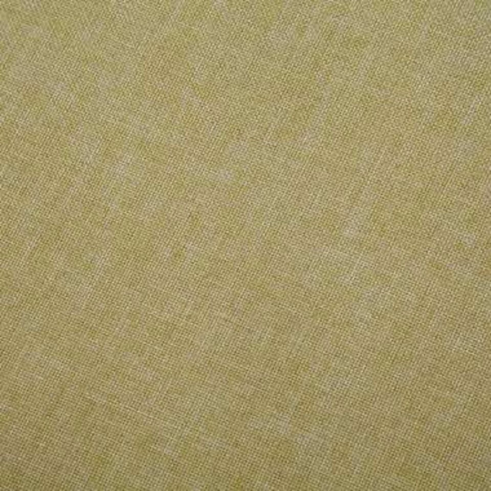 VidaXL Fauteuil Kubus Stof Groen 3 VidaXL Fauteuil Kubus Stof Groen - Afbeelding 3