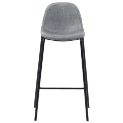 VidaXL Barkrukken 2 St Stof Lichtgrijs -Vidaxl fa1580537d944263b132bc1f399a3fd2