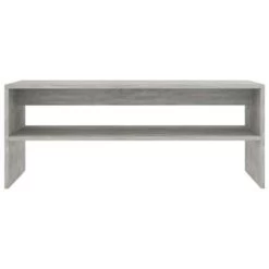 VidaXL Salontafel 100x40x40 Cm Bewerkt Hout Betongrijs -Vidaxl ffb83bb35bed4cc1a2f12c08c3f3658a